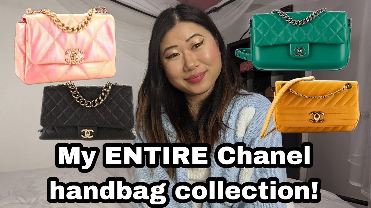 My entire Chanel handbag collection! 👀❤️‍🔥
