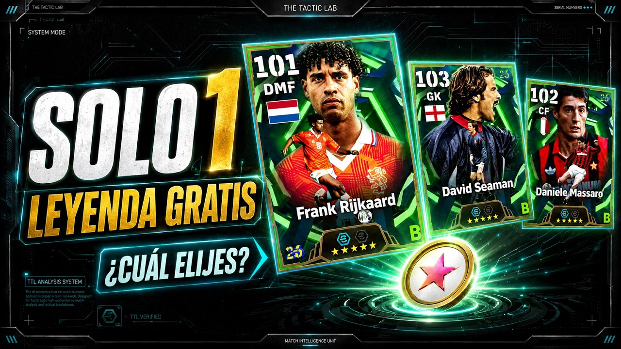 &iquest;Cu&aacute;l es la mejor LEYENDA GRATIS? Tier List eFootball 2026