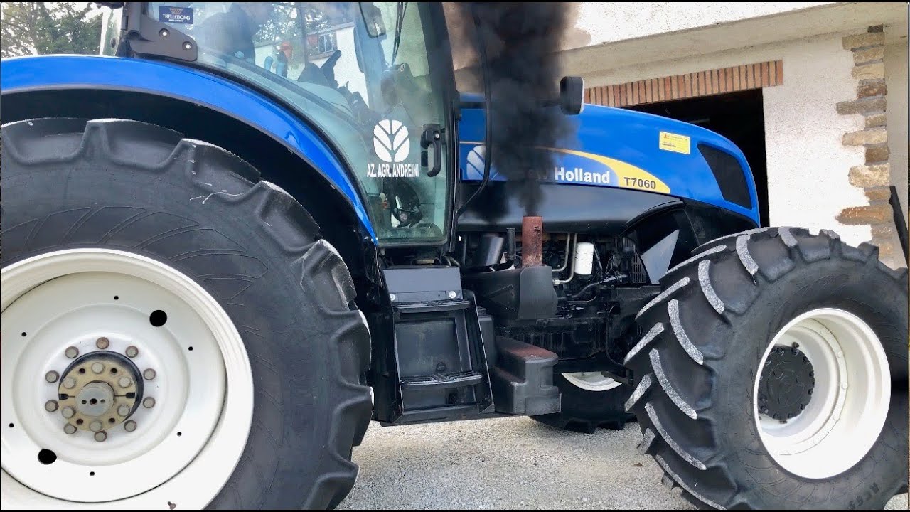 New Holland T7060 | SOUND Open Pipe 💥