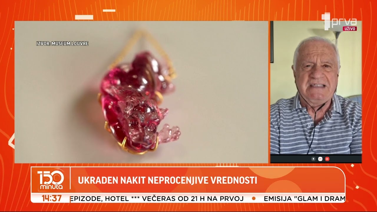 Kako je izgledala filmska pljačka Luvra? - 150 MINUTA