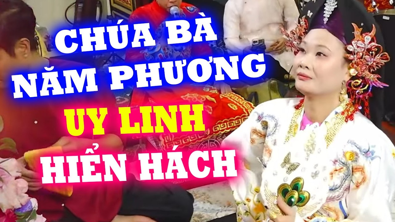 Cực phẩm hầu đồng – Giá giá Quan Lớn đao kiếm oai hùng, xem mà nghẹt thở.