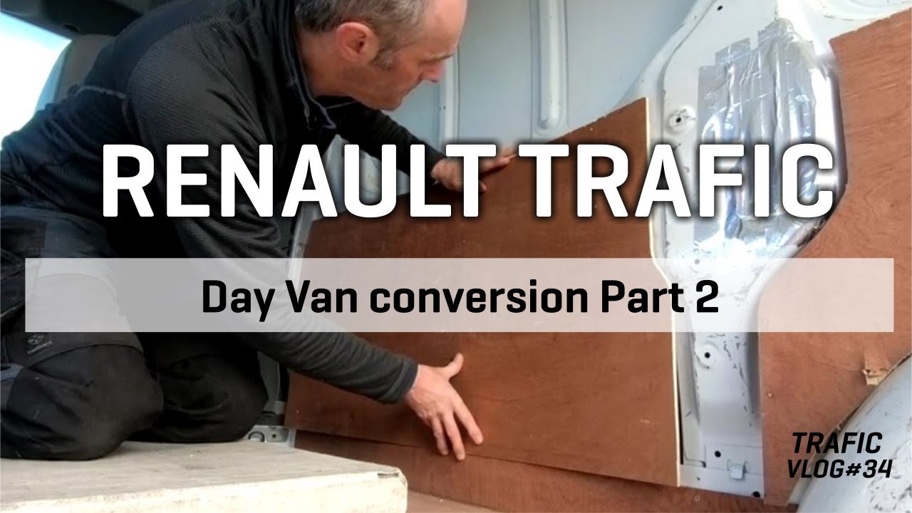 Переделка фургона Renault Trafic Day, часть 2