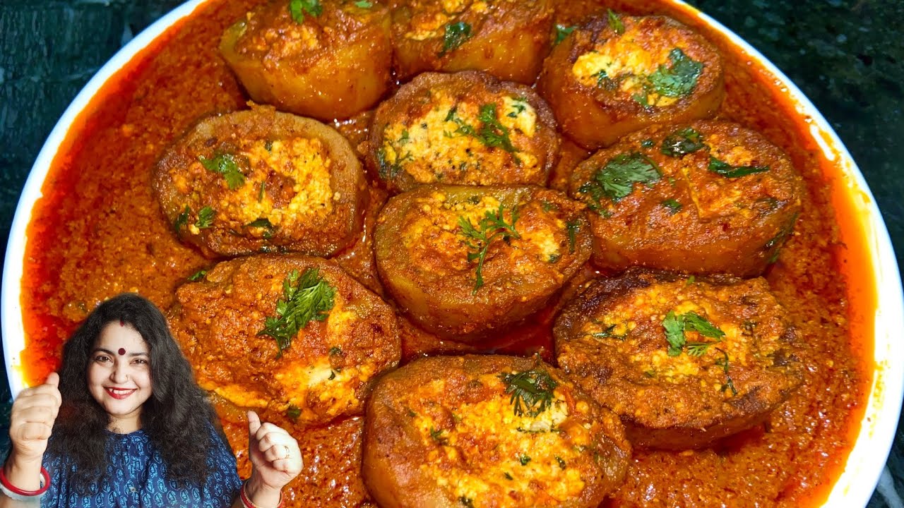 PANEER STUFFED DUM ALOO RECIPE | RESTAURANT STYLE STUFF ALOO RECIPE | EASY AND SIMPLE VEG RECIPE
