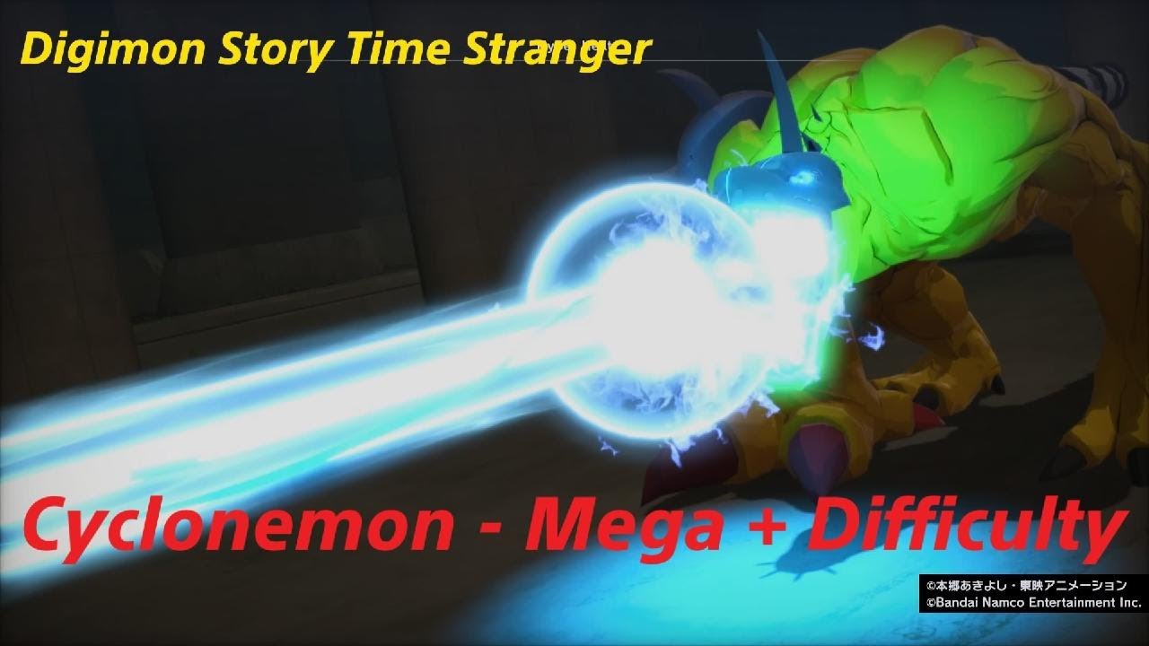 Digimon Story Time Stranger - Cyclonemon - Mega + Difficulty