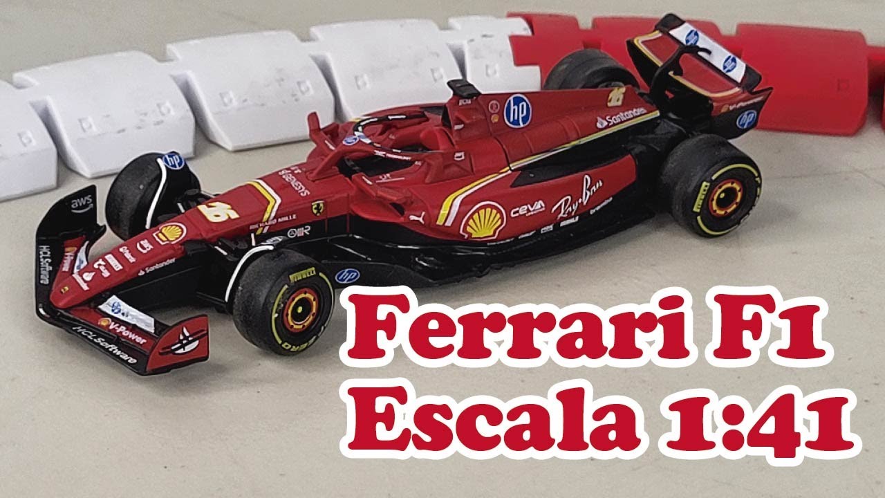 Ferrari F1 escala 