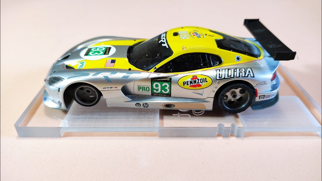 Preparar Viper de Scaleauto para competir. Slot/Scalextric