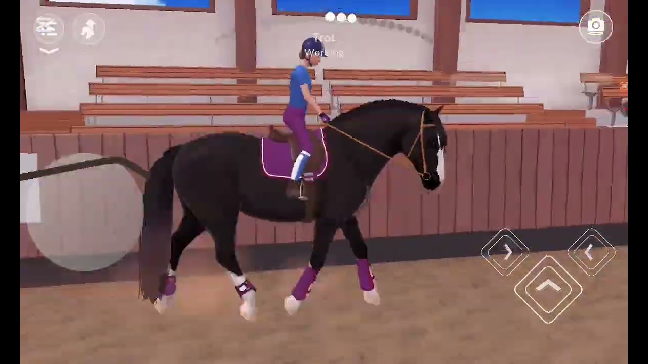 Come with me for my first ride in equiestrian the game #equestrian #horseriding  #equestrianthegame 