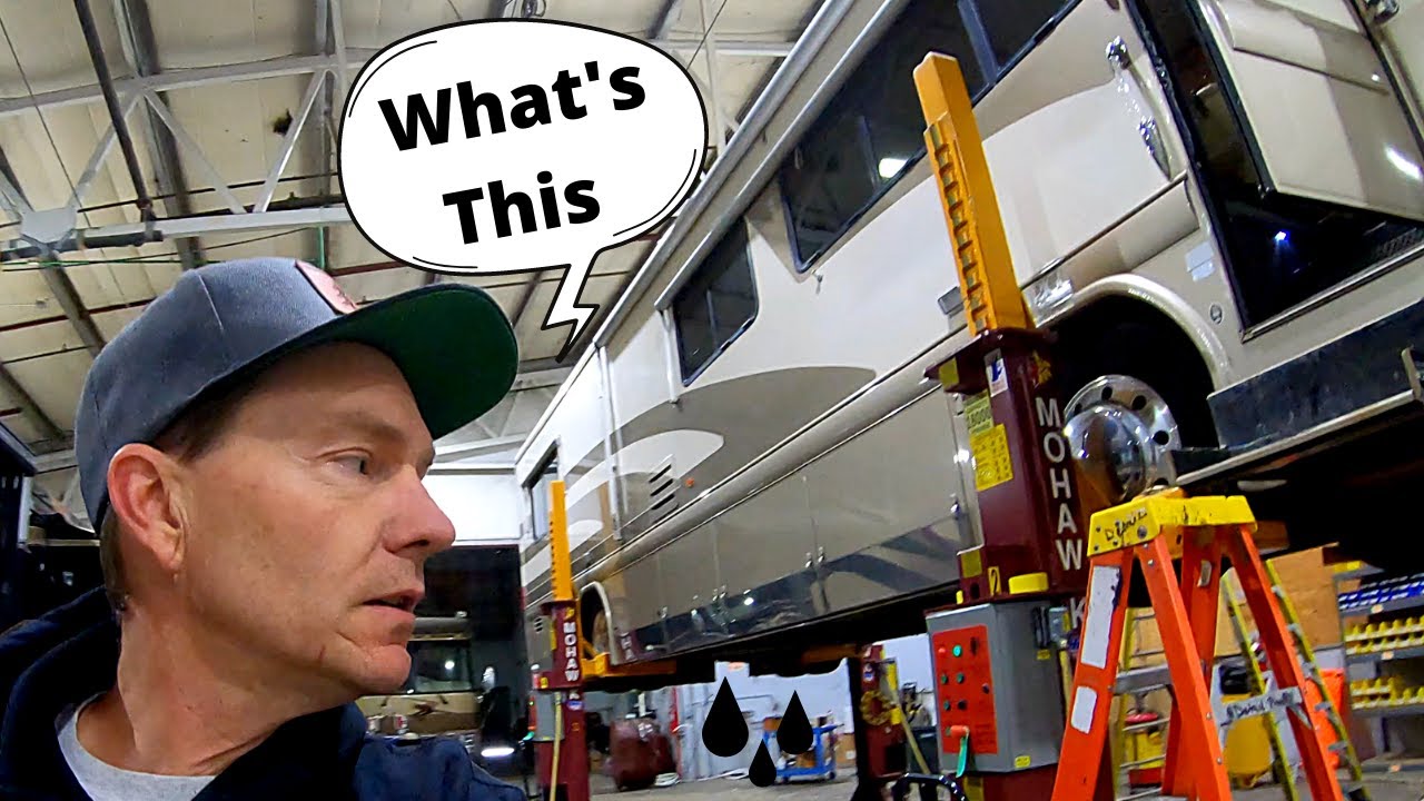 Что я обнаружу, осмотрев нижнюю часть моего Country Coach Intrigue 96 года?