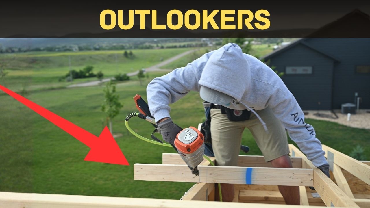 How to Install Roof Outlookers | Gable Overhang Framing & Straight Rake Fascia