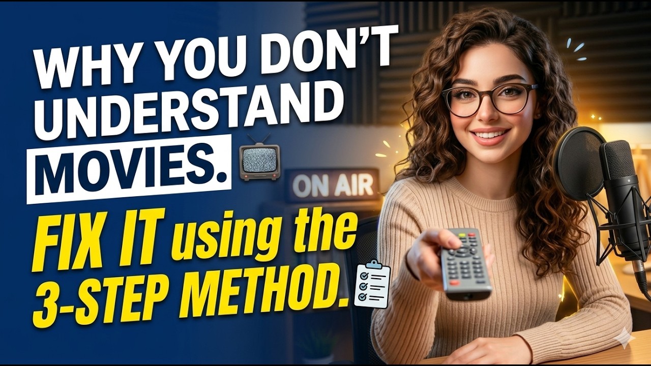 Stop Using Subtitles! (The Secret to Understanding Fast English Movies)