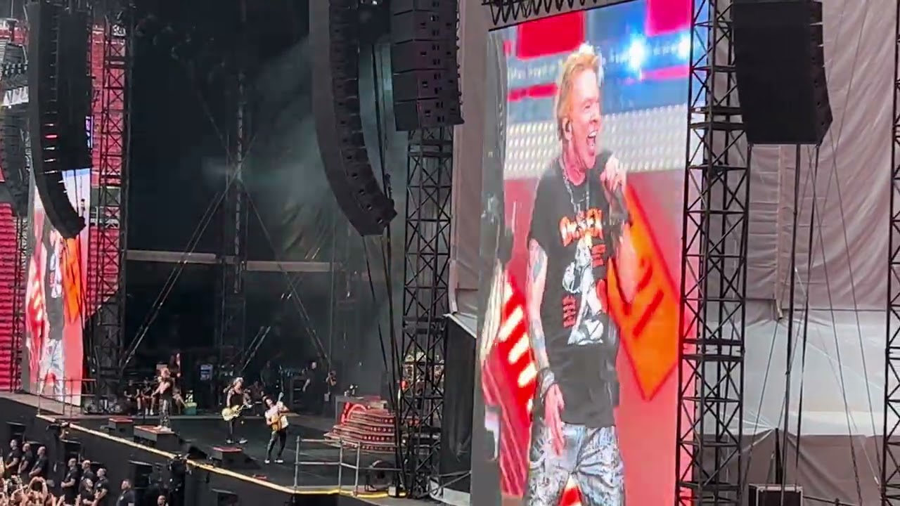 Guns'n Roses Budapest 2023.07.19. 1. rész
