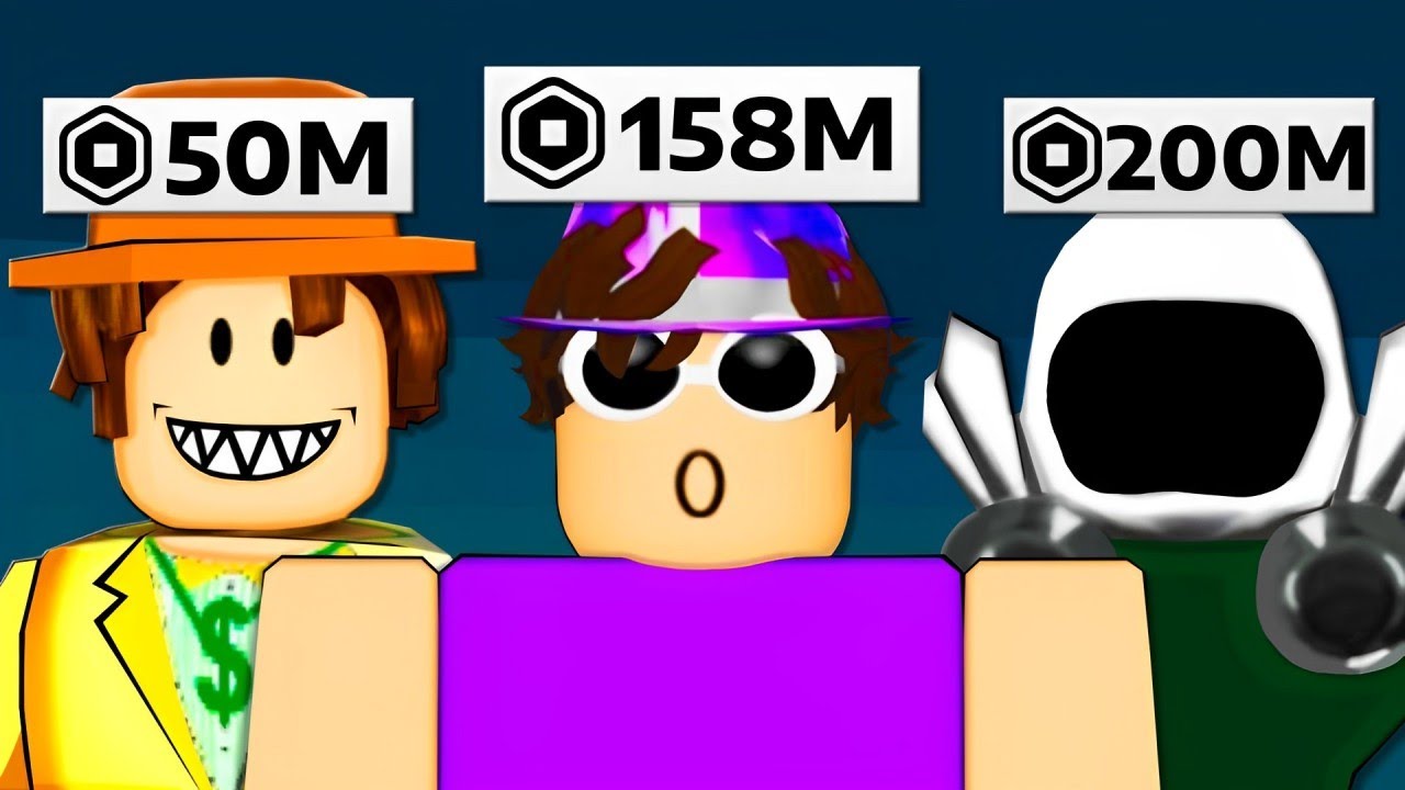 os JOGADORES MAIS RICOS do ROBLOX
