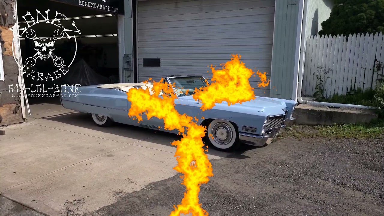 1968 Cadillac Coupe DeVille convertible - BonezGarage.com