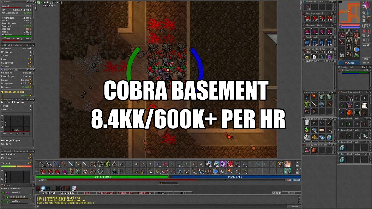 Cobra Bastion: Basement Rotation (700+ EK 650+ ED)