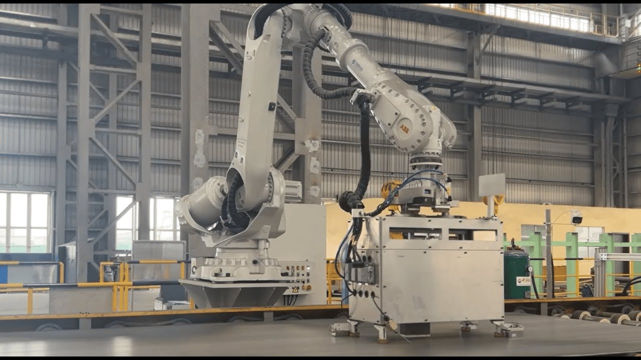 (Plate) Robot Follow-Up Stamping System