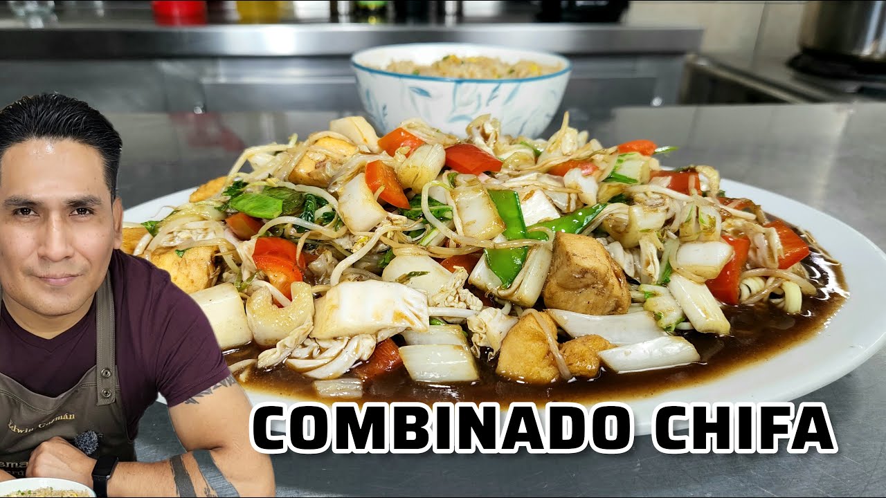 Cocinando combinado chifa con pollo I Edwin Guzmán