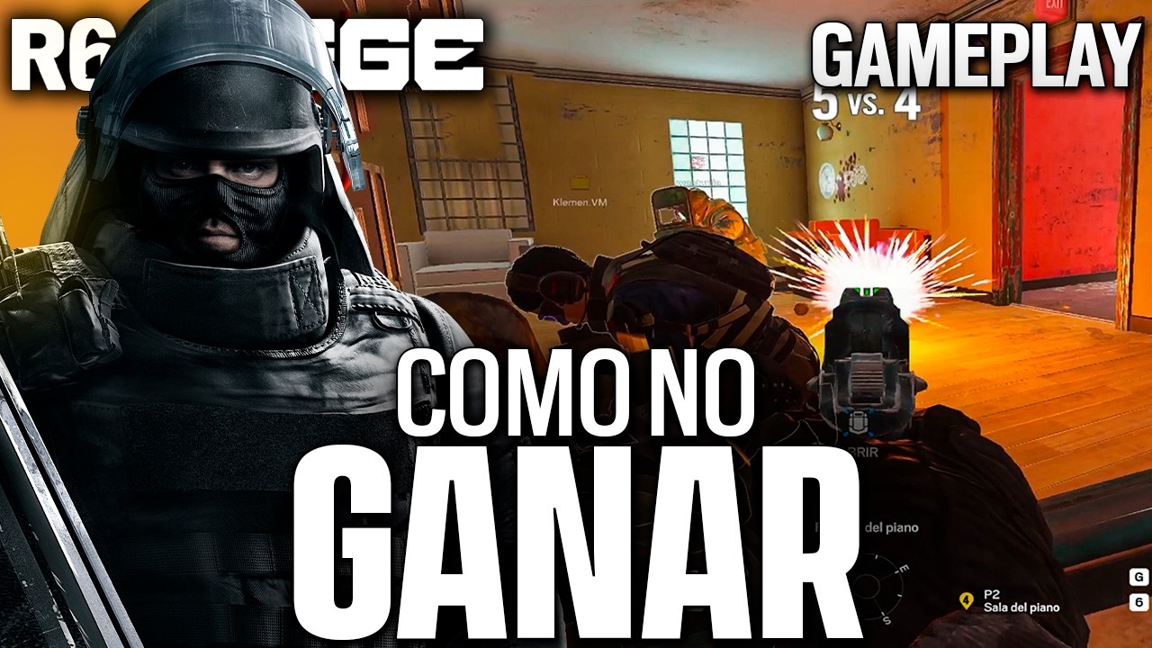 Como NO GANAR una RONDA en RAINBOW SIX SIEGE 🤣