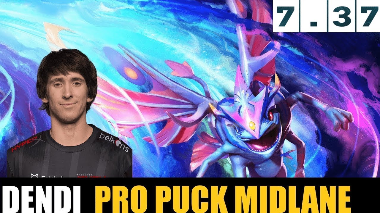 🤯 DENDI [PUCK] MIDLANE 7.37 - DOTA 2 HIGHEST MMR MATCH#dota2   #dota2gameplay   #dendi
