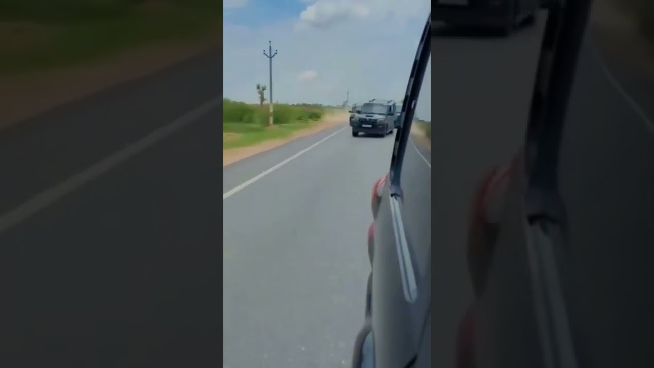 Scorpio Palat Gayi Live Accident 😥 Black Scorpio Accident Short || #scorpio #black #shorts #accident