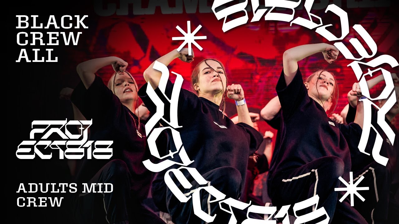 BLACK CREW ALL ★ RDC23 Project818 Russian Dance Championship 2023 ★ ADULTS MID CREW