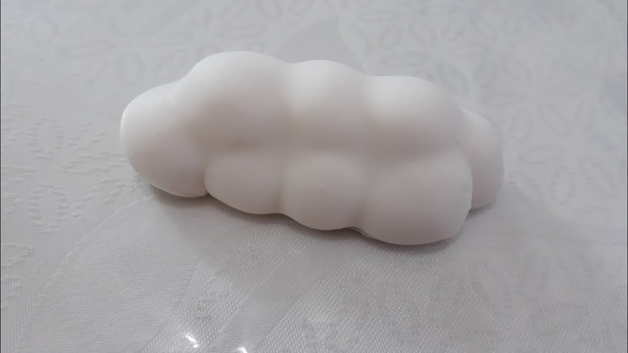 Nuvem 3 D pasta americana fácil