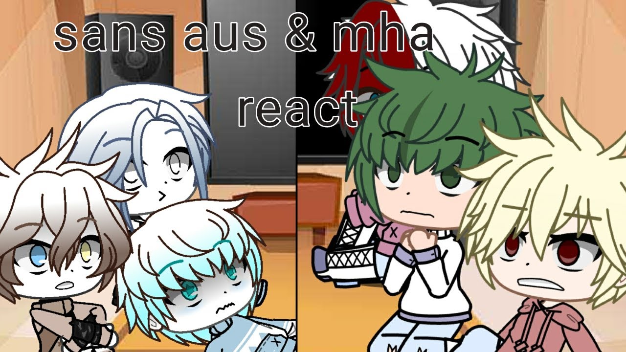 Mha and sans aus react to horror movie trailers [part 5] 1k+ special that took forever