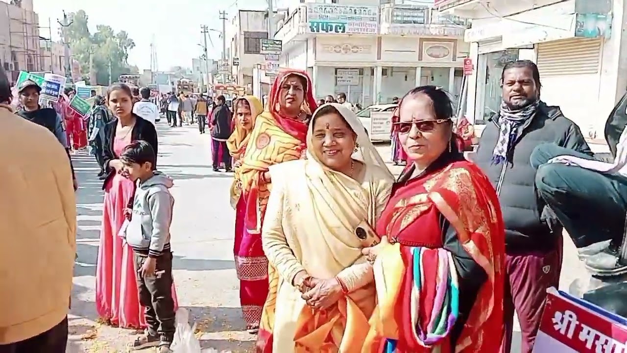 भैरवनाथ जी विशाल शुभा यात्रा निकाले गई व श्री गुरु जी चम्पालाल जी स्वागत किया सुजानगढ दि .7.1.2026
