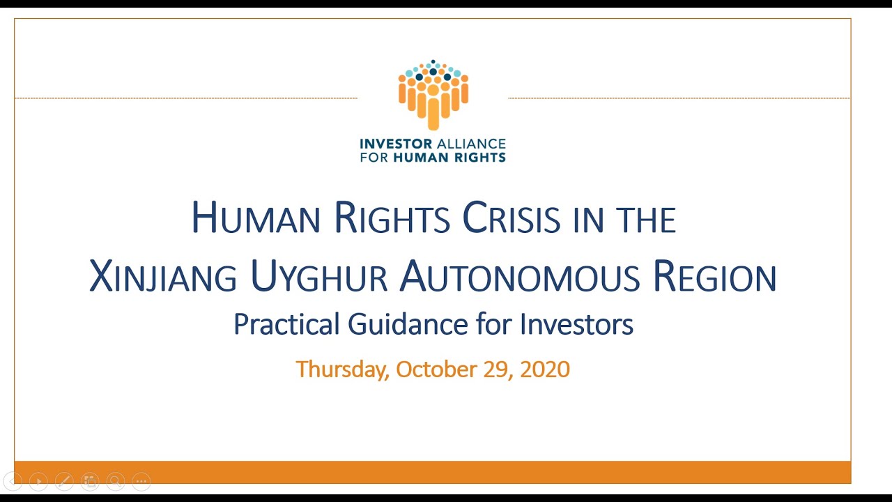 Human Rights Crisis in Xinjiang Uyghur Autonomous Region - Practical Guidance for Investors