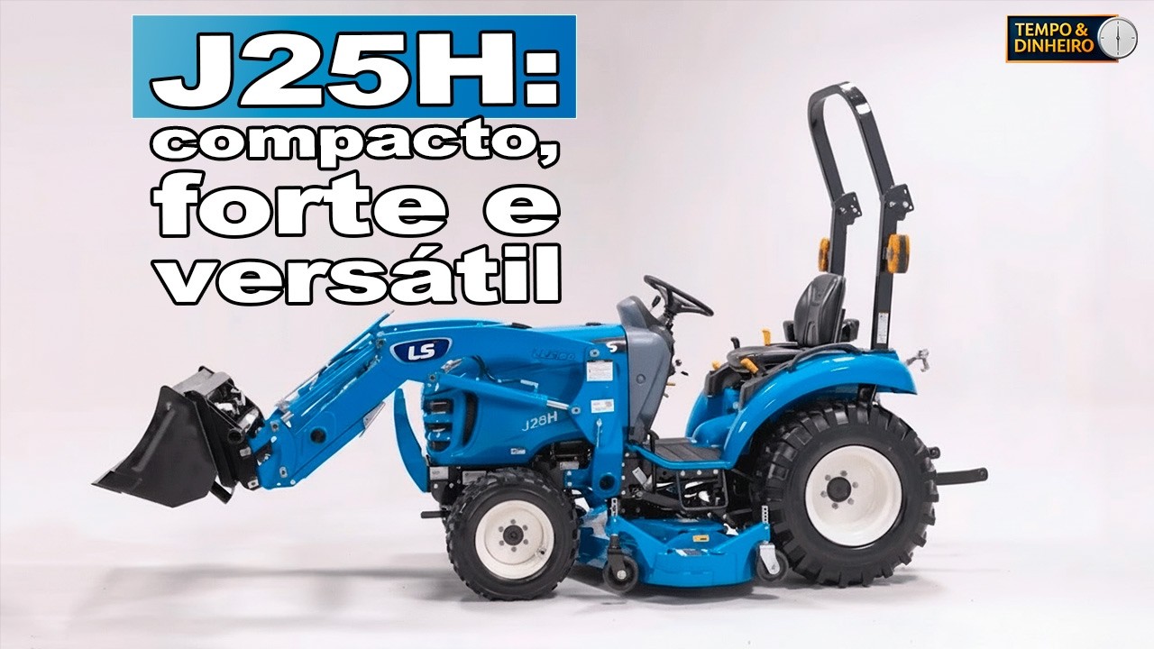 J25H: solução inteligente para jardinagem e com alta performance em formato compacto