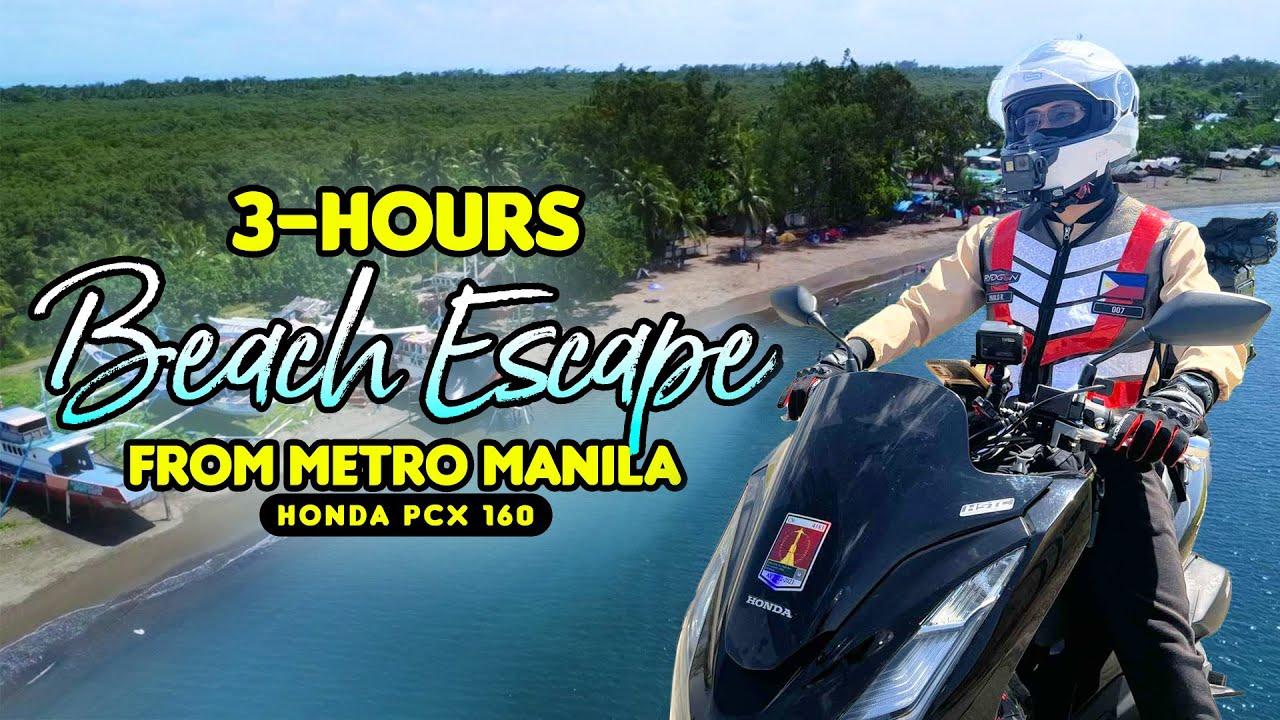 MOTOCAMPING AT DINAHICAN, INFANTA, QUEZON PROVINCE! | Magallanes Beach | Honda PCX 160 |Couple Ride