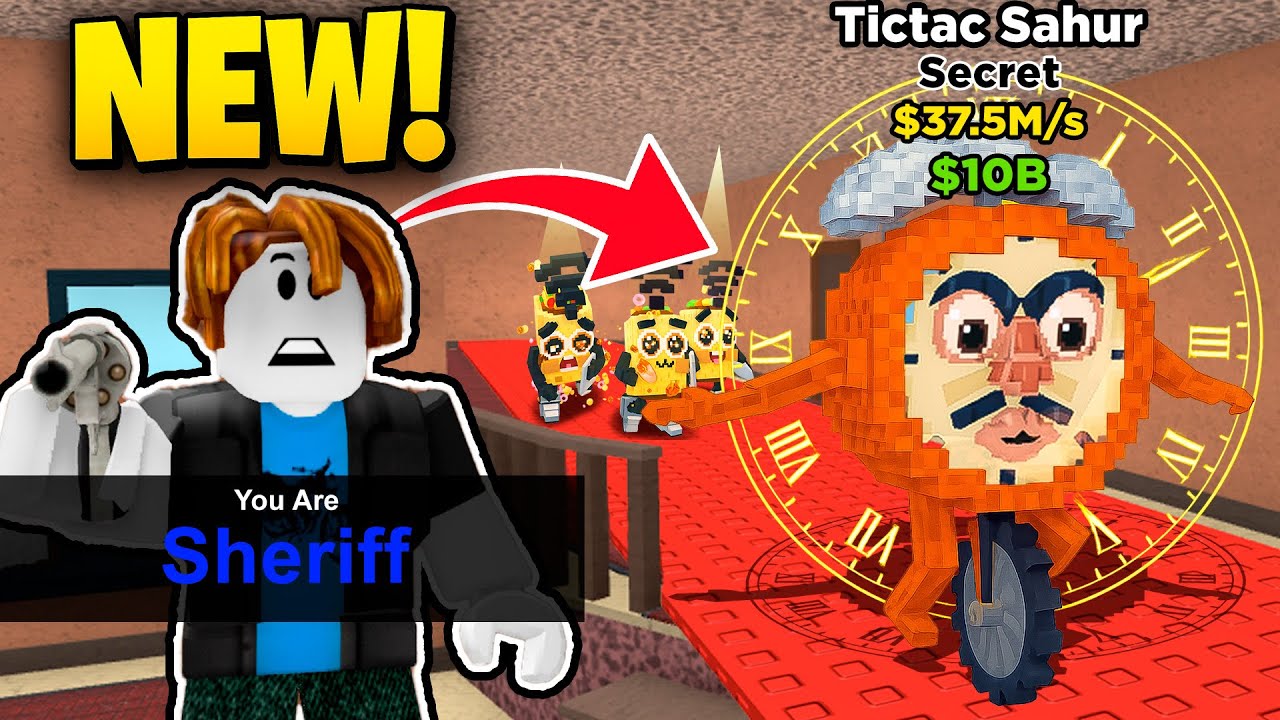 Steal a Brainrot FUNNY MOMENTS (MM2 UPDATE)