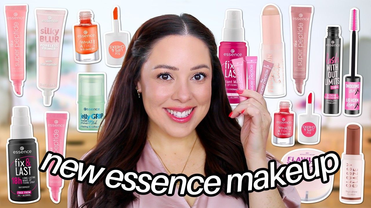 I tested the newest VIRAL essence makeup (it’s all under $10)