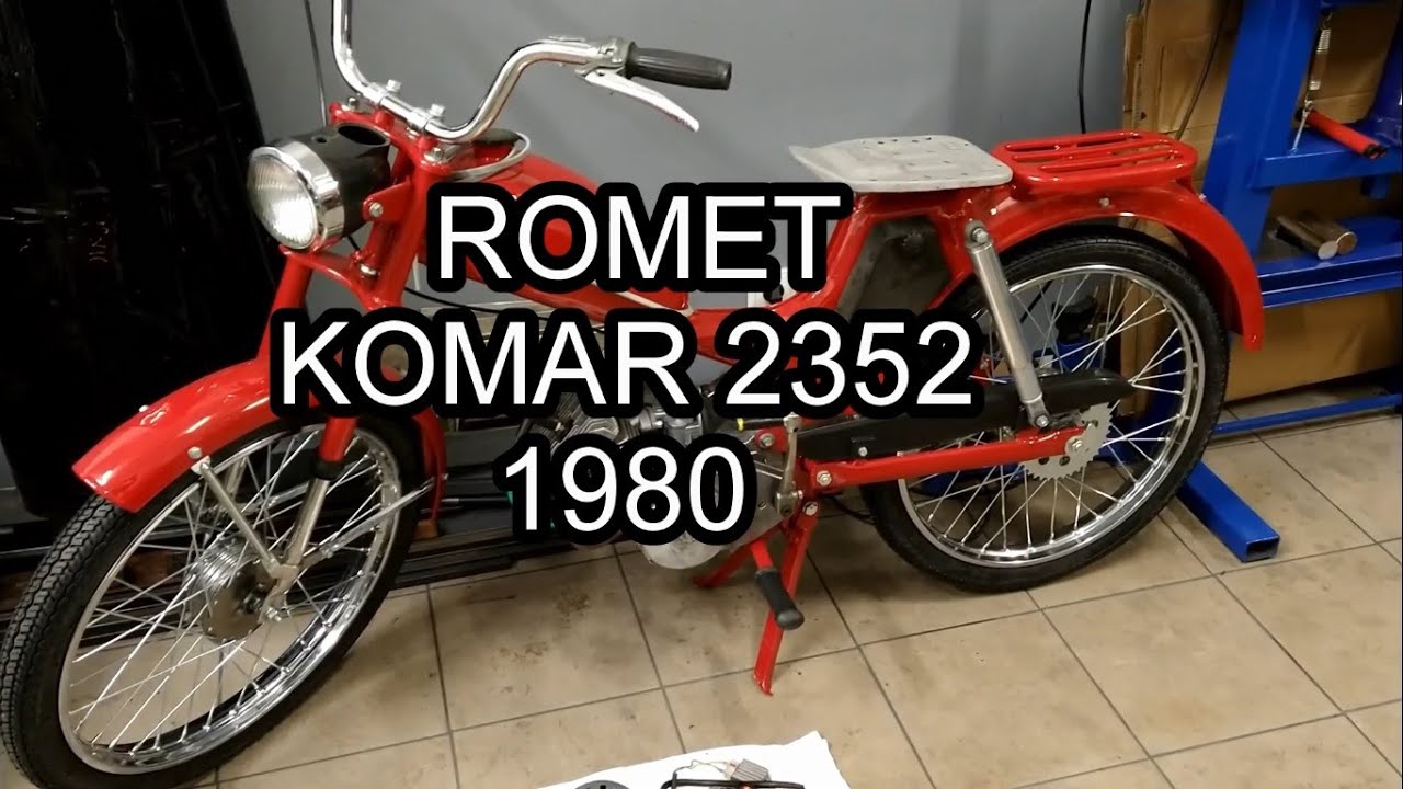 Romet Komar 2352 #19  Zaplatam i centruje koła,zakładam opony , opowiadam o CDI i silniku