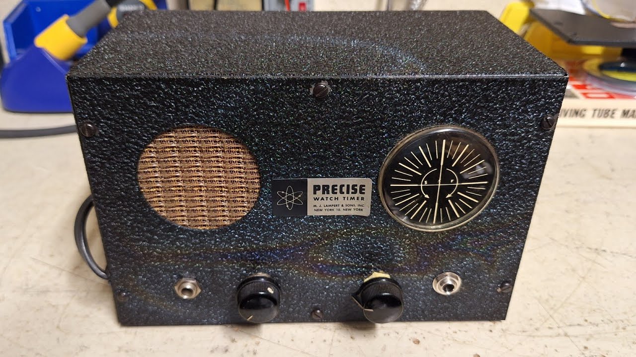 Precision Watch Timer/Guitar Amp Conversion 