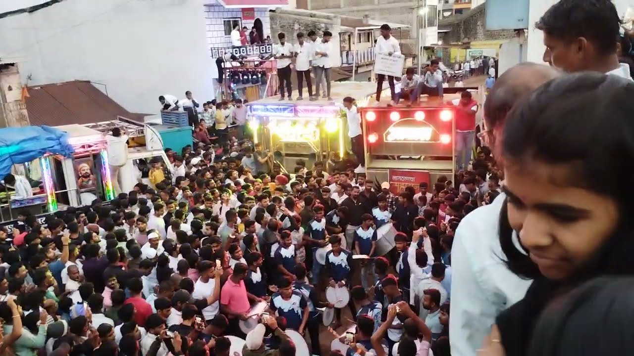 ▪️ आकाश बेंजो कोळेवाडी Vs🔸 स्वराज बेंजो चितळी ▪️Nagthane bendur 2025 बेंदूर 2025🚫🎧🔊⚡#trendingvideo