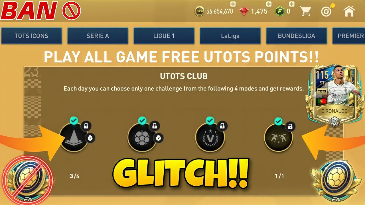 BAN!? UTOTS GLITCH GET UNLIMITED UTOTS POINTS FREE FIFA MOBILE 23 | UTOTS FIFA MOBILE