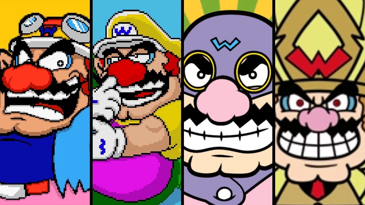 Evolution of Wario in WarioWare Series (2003 - 2018)