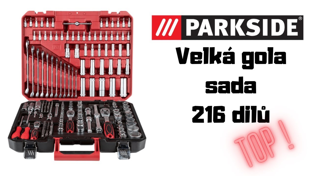 PARKSIDE Gola sada, 216dílná
