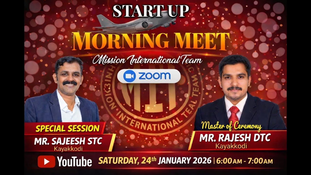 MIT Morning meet @sajeesh,sir(stc) special session