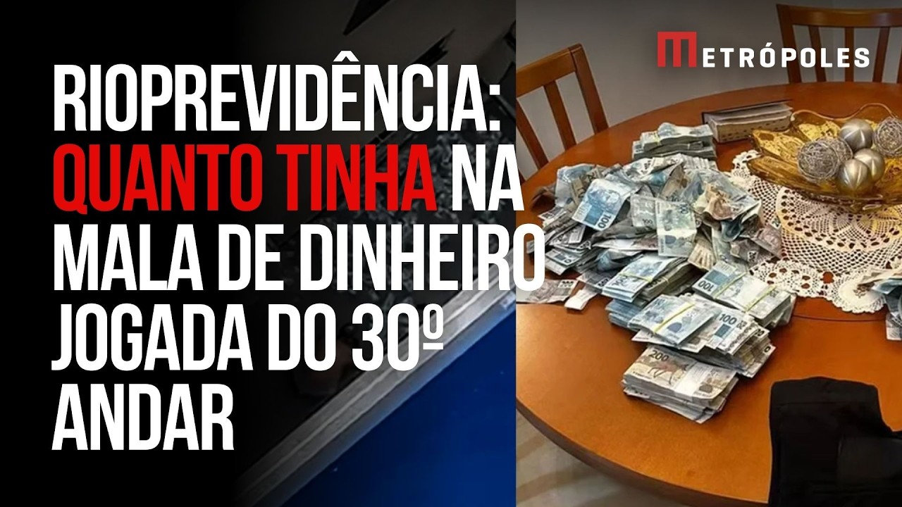 Rioprevidência: o que se sabe sobre a mala de dinheiro encontrada em operação