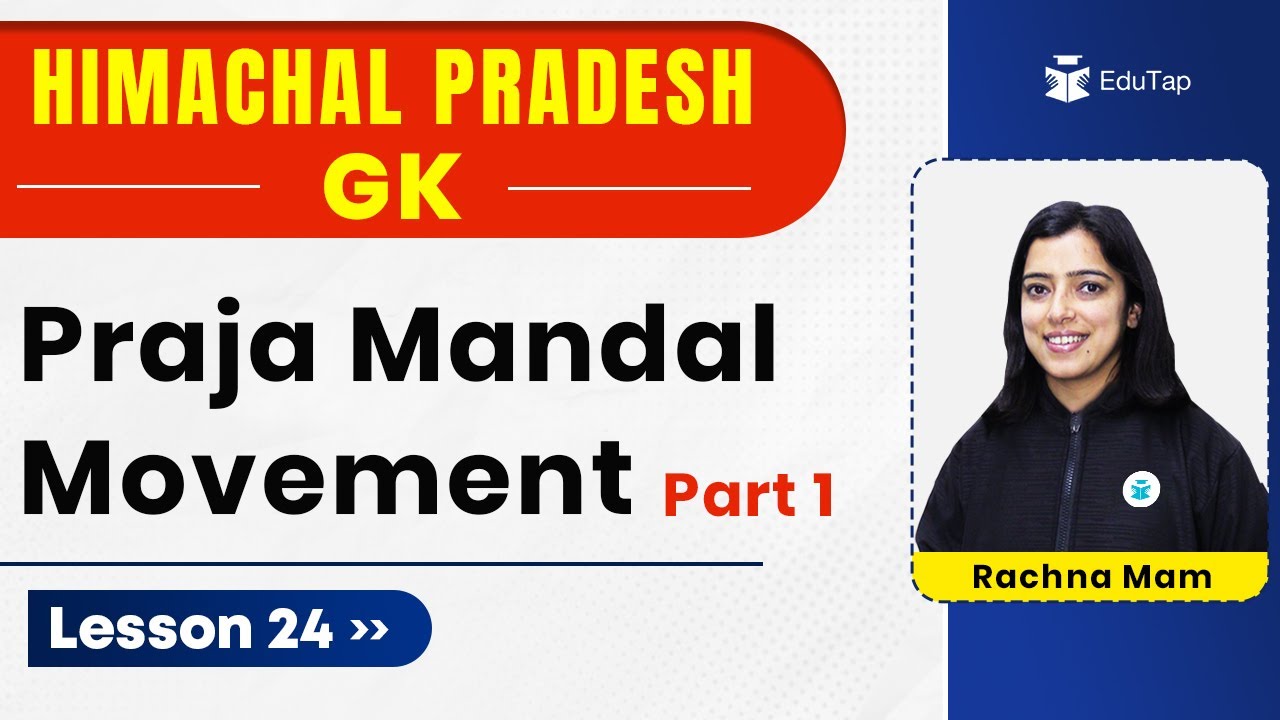Praja Mandal Movement | HP GK History | Himachal Pradesh GK HPPSC Exams | Himachal General Knowledge