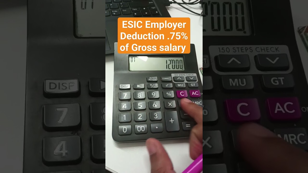 ESIC Employer Deduction #esic #esic_nursing_questions #esicvacancy #office #salary #careeradvice