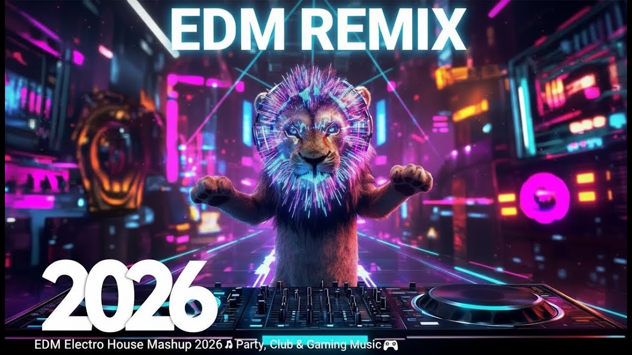 EDM Mashup Mix 2026 💃 Electro House Dance Music | Party Mode EDM Audio Spectrum