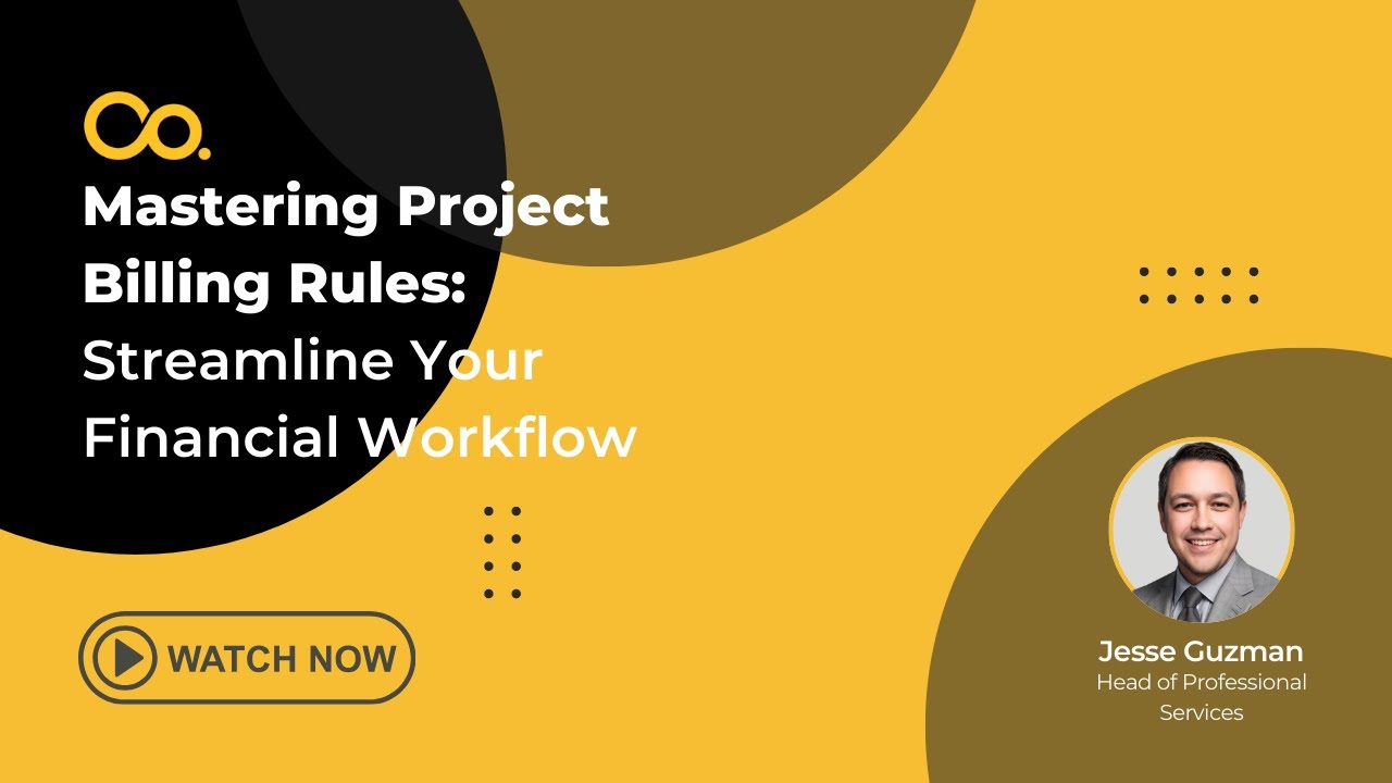NetSuite Demo: Mastering Project Billing Rules: Streamline Your Financial Workflow