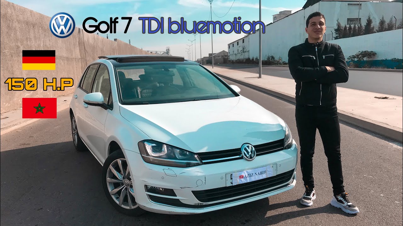 معلومات مهمة يجب أن تعرفها على الغولف 7 (Golf 7 TDI bluemotion performance 150 HP test drive)