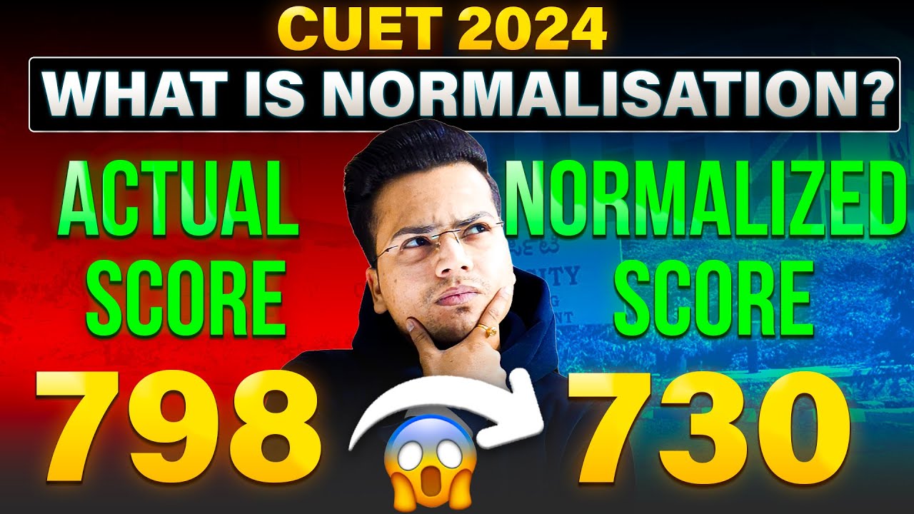 UNFAIR SCORE Normalisation  in CUET! What is the SOLUTION? CUET 2024
