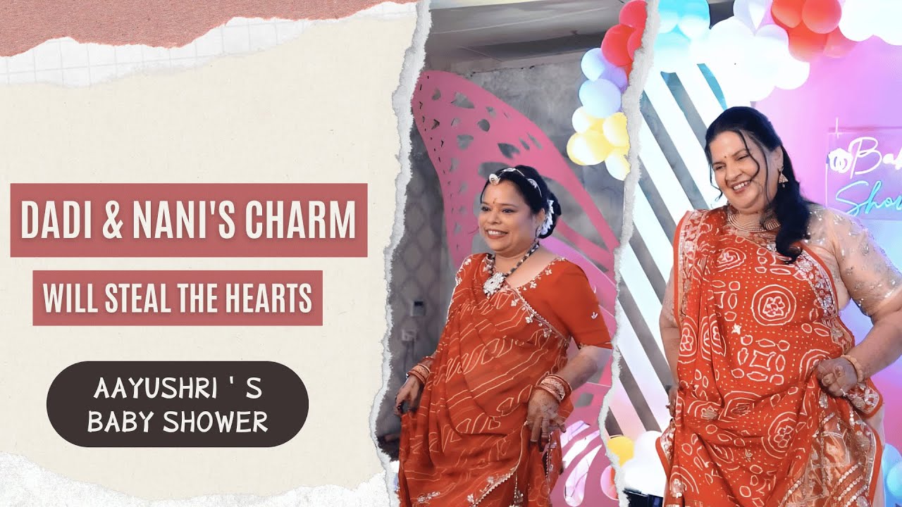 Dadi & Nani To Be | AayuShri Baby Shower | Neal's Divine Strands