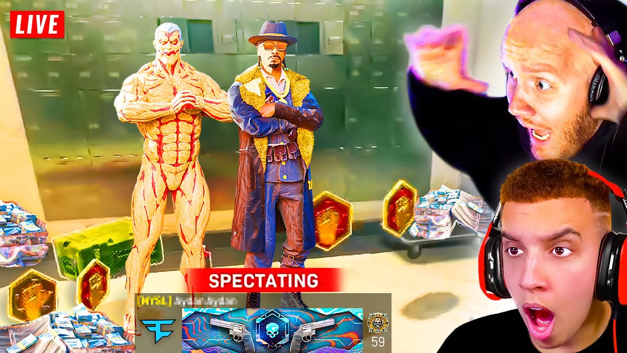 SWAGG & TIMTHETATMAN SPECTATING BEST PLAYERS IN REBIRTH ISLAND!