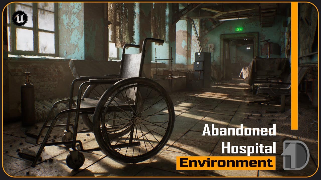 Abandoned WWII Hospital and Nursing Home – Unreal Engine 5 SHORT CLIP
