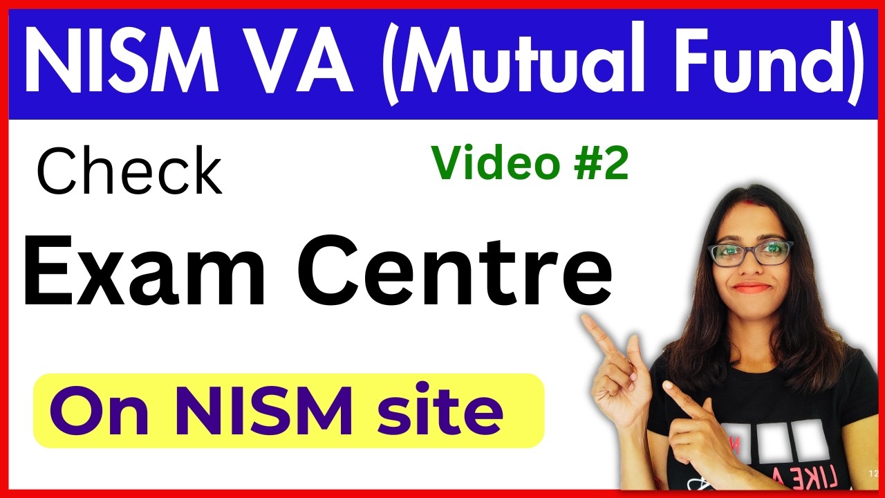 NISM 5a Mutual Fund Distributor Exam Preparation: Check Examination Centre #hindi